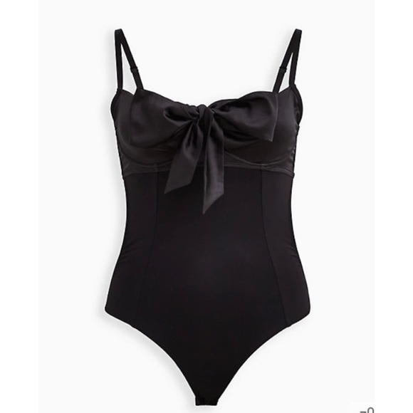torrid Other - Torrid Satin Bow Bodysuit